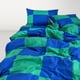 thumbnail image 1 of Juego de cama de algodón de rejilla simple, 1 of 3