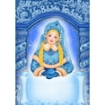 thumbnail image 1 of Cuadros Decorativos Taladro redondo completo diamante pintura hielo chica mosaico Kit 5D DIY ilustraciones (A335) Likrtyny embutido en tela, 1 of 9