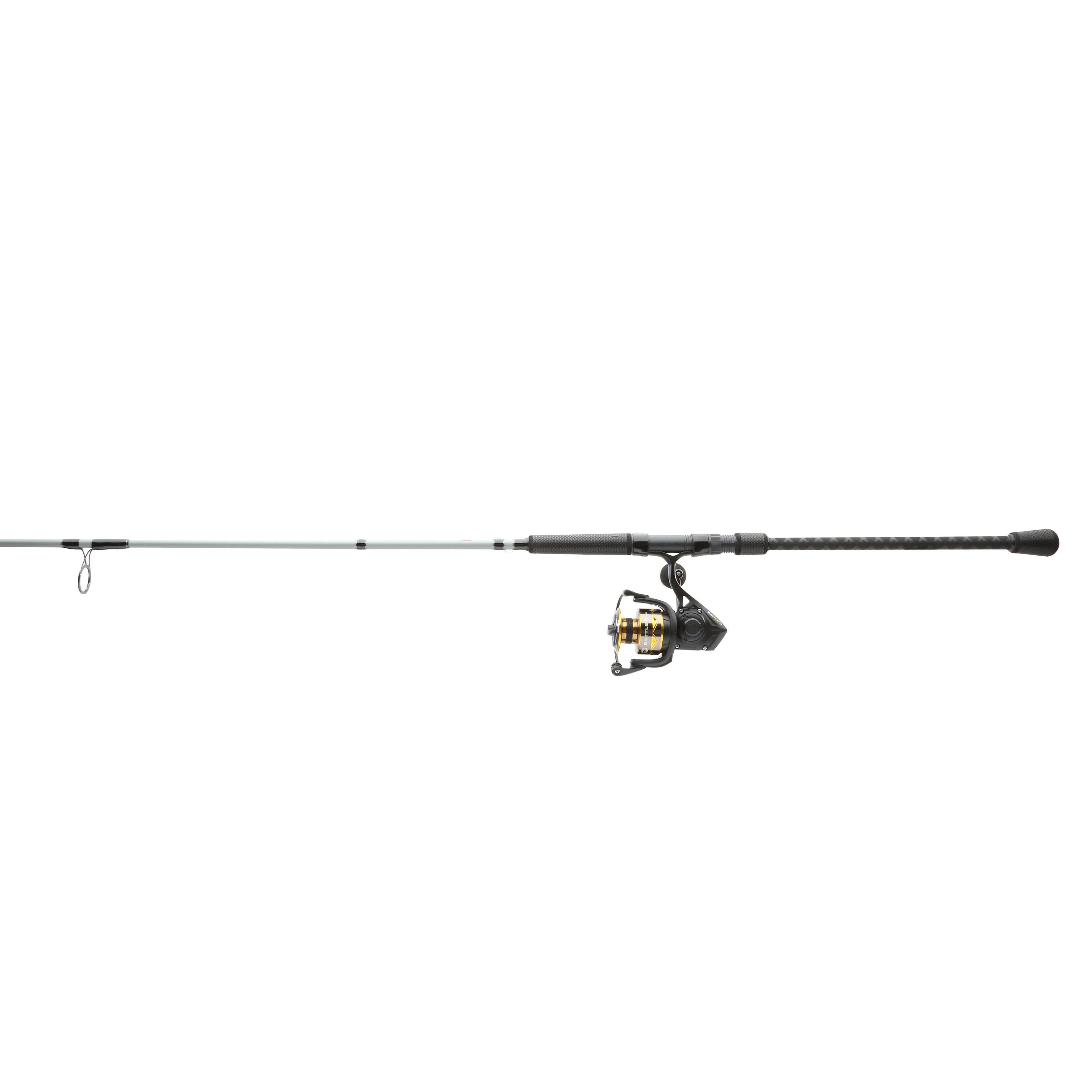 PENN Battle IV LE Spinning Fishing Combo, 8' Medium Heavy Rod, 5000 Size Reel
