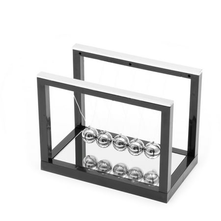 

BYDOT Newtons Cradle Steel Balance Ball Fun Decoration Physics Science Toy Gift S New