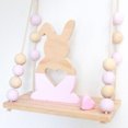 thumbnail image 5 of Lovely Hollow Heart Wooden Rabbit Art Craft Children Gift Home Office Decor, 5 of 8