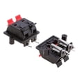 thumbnail image 3 of Milaget 10x4 Positions Push In Spring Load Audio Speaker Terminals Connector 4 Position 2 Row, 3 of 7