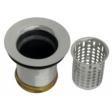 

Westbrass Junior Basket Style Bar Strainer D218 in Satin Nickel