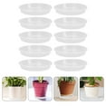 thumbnail image 2 of 10pcs Plant Flower Pot Drip Tray Plastic Round Plant Saucer Flower Pot Container, 2 of 8