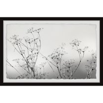 Marmont Hill Misty Flowers Framed Painting Print