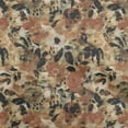 thumbnail image 1 of oneOone Polyester Spandex Brown Fabric Abstract Floral Diy Clothing Quilting Fabric Print Fabric By Yard 56 Inch Wide-2ra, 1 of 5