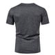 thumbnail image 4 of pstuiky camisetas de hombre, Camiseta de manga corta con cuello redondo y estampado liso para hombre camisetas de hombre l, 4 of 7