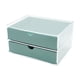 thumbnail image 2 of Organizador de esmalte de uñas Cosméticos Caja de almacenamiento de acrílico Verde, 2 of 9