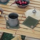 thumbnail image 4 of Posavasos de lona para acampar, manteles individuales resistentes al calor para cocinar, equipo de acampada, 4 of 9