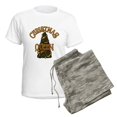 thumbnail image 5 of CafePress - Christmas Queen Women's Light Pajamas - Women's Short Sleeve Print T-Shirt and Pants Light Cotton Pajama Set, 5 of 7