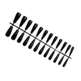 thumbnail image 2 of Justharion Coffin Nail Set Glossy Classic French Style Scratch Resistant Artificial Press-on Fingernails Manicure Stickers Type 13 1Set, 2 of 6