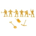 thumbnail image 1 of Miangastore 4 Sets Engineering Worker Model Toy Plastic Figures Model Plaything for Kids, 1 of 9