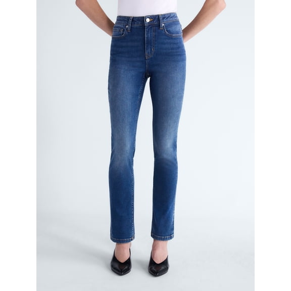 Scoop Women’s High Rise Pencil Jeans, 30'' Inseam, Sizes 0-20