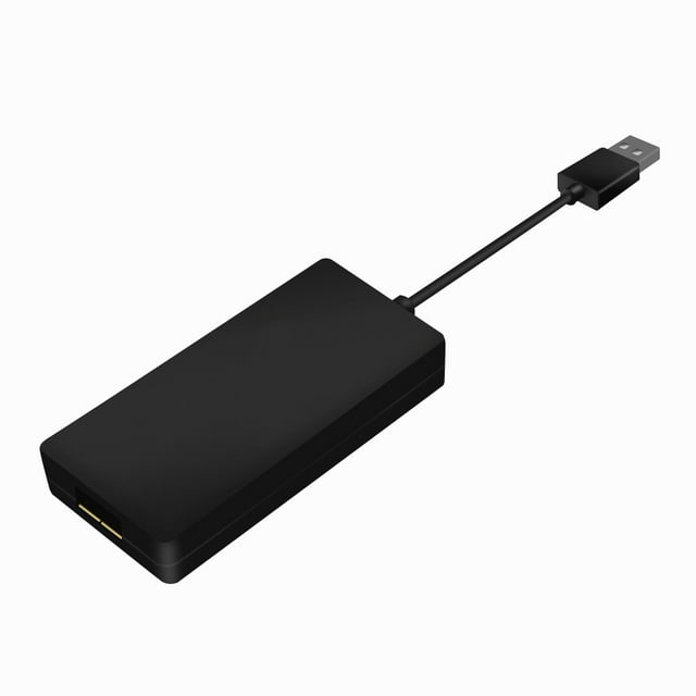 Wireless Bluetooth CarPlay Adapter for Android & iOS - Universal Auto Navigation Dongle with Multi-Resolution Support (800*480 to AUTO), USB Powered, Compatible with Android 4.0+/iOS 8+, Black