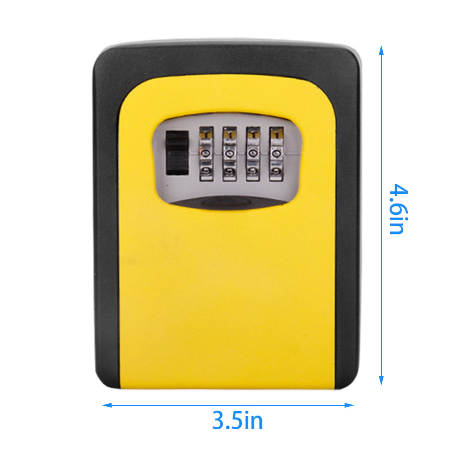 Details about   USA 4-Digit Combination Password Key Lock Storage Case Box Home Outdoor Security 