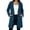 A_Navy(Sleeve Cuff), variant on Vmvidoty Women's Long Hooded Sweatshirt Trench Coat Full Zip Drawstring Adjustable Waist Oversized with Pockets Beige 2XL