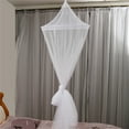 thumbnail image 6 of Fnyoxu Round Lace Insect Bed Canopy Netting Curtain Dome Mosquito Net Elegant Single Door 250*1100*60cm, 6 of 7