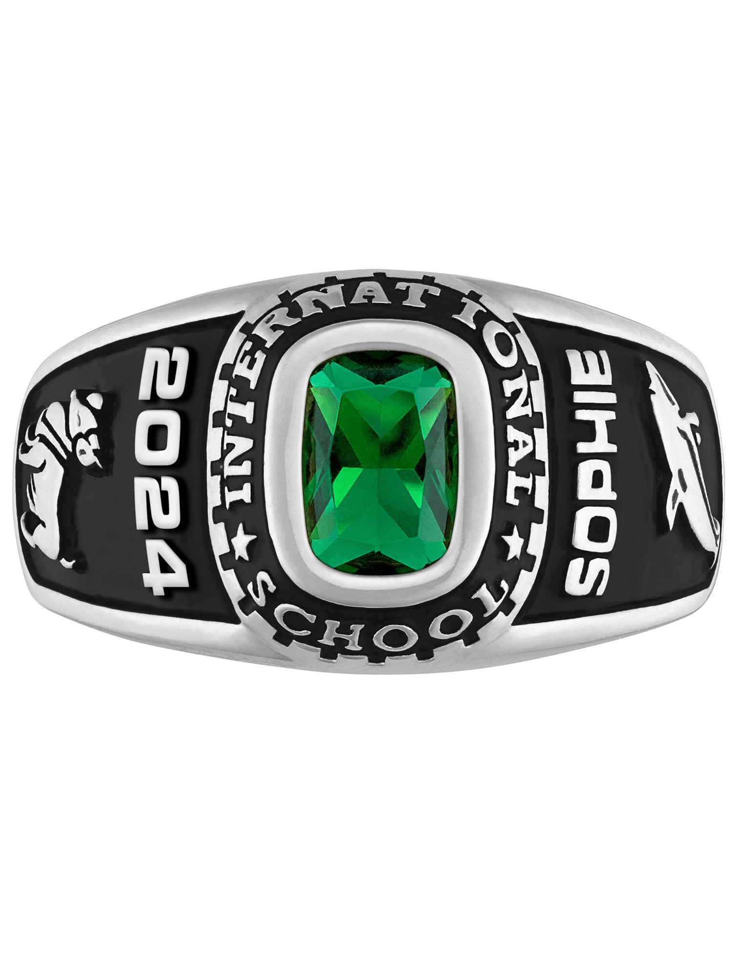 Order Now for 2025 Graduation, Freestyle Women's Celebrium Classic Class Ring, Personalized, High School or College
