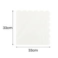 thumbnail image 4 of CSChome Party Tableware Kids Baby Shower Party Supplies Disposable Party Tableware Set Elegant Convenient -Saving Gold Rimmed Plates, 4 of 5