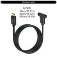 thumbnail image 5 of 90 Degree USB4 Cable 240W Fast Charging 40Gbps Data Transfer 8K@60Hz Display, 5 of 19