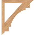 thumbnail image 3 of Ekena Millwork 3 1/2"W x 40"D x 44"H Merced Traditional Smooth Bracket, Western Red Cedar, 3 of 4