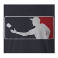thumbnail image 2 of 9 Crowns Tees Men's Major League Cornhole (MLC-Navy, Small), 2 of 3