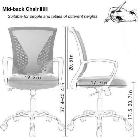 mesh office chair ergonomic desk product