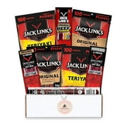 Jack Link's Beef Jerky Care Package | Gift Basket |Gifts to Go (8 Items) Great for Valentines Day, Date Night, College, Gift for Guys, Camping, Hunting