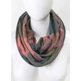 thumbnail image 7 of StylesILove Winter Plaid Infinity Scarf with Hidden Zipper Pocket Fashion Travel Scarf for Women and Men (Green + Pink), 7 of 7