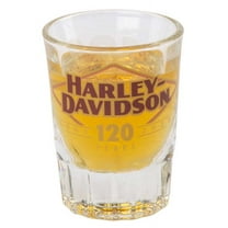 Harley-Davidson 120th Anniversary Short Shot Glass, Limited Edition - 2 oz., Harley Davidson