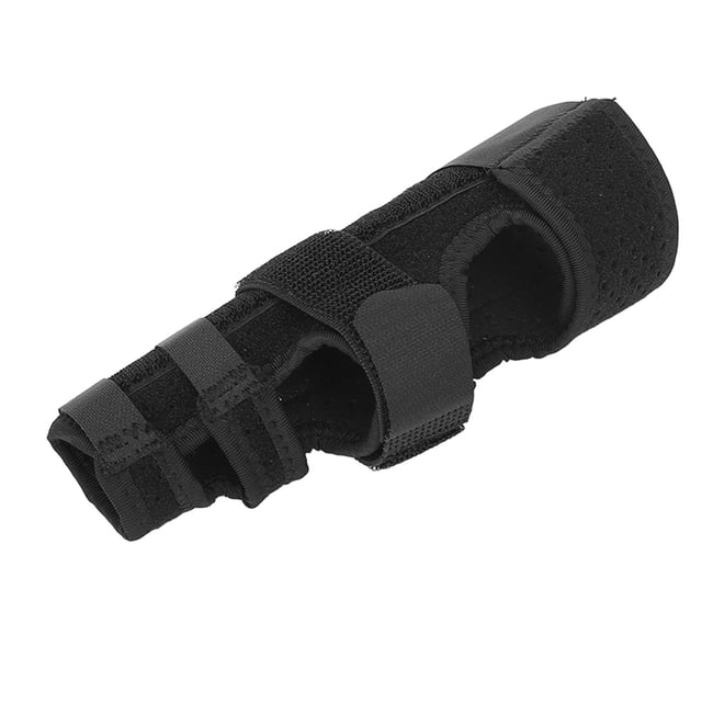 Boxer Splint For Left Or Right Hand, Adjustable Boxer Break Metacarpal Finger Splint Hand Brace With Bendable Aluminum For 4th 5th Finger