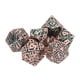 thumbnail image 3 of Tabletop Dice Set, Exquisite Board Game Polyhedral Dice 7pcs Portable Metal  For Party ANGGREK Verde, 3 of 8