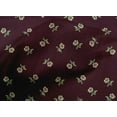 thumbnail image 4 of oneOone Cotton Cambric Plum Fabric Leaves & Flower Floral Diy Clothing Quilting Fabric Print Fabric By Yard 56 Inch Wide, 4 of 4