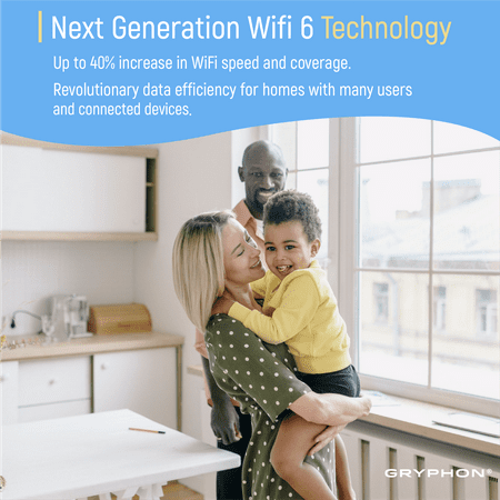 Gryphon - AX Security/Parental Control System Mesh WiFi Router