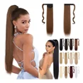 thumbnail image 2 of Coleta Postiza Cabello Lacio Caballo Natural Extensiones, 2 of 8