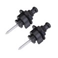 thumbnail image 4 of Keenso Strap Lock, Guitar Strap Lock Black, Metal Construction Practical For Electric Guitars Use Instrument Lovers Repair Master, 4 of 8