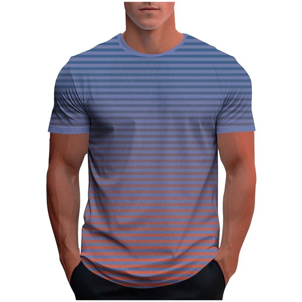 Usted Es Más Que una Prueba de Puntuación de la Camisa de la Moda Casual Impresión Deportiva Camiseta de Manga Corta Cuello Redondo para los Hombres, Blusa de Poliéster para Uso Diario Al Aire Libre