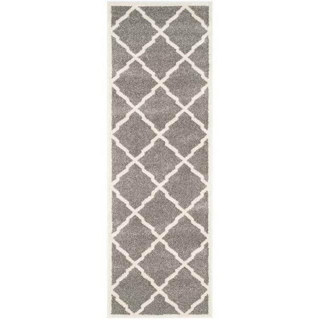 Safavieh Amherst Dark Grey Indoor Outdoor Rug - 2'3" x 11'