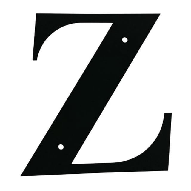 Village Wrought Iron LET-Z-S Lettre Z Petit