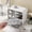 White, variant on Multi-Der Desk Organizer, Transparent Storage Compartment with Sliding Ders for Office Stock, Cosmetics, and Dwelling Organization
