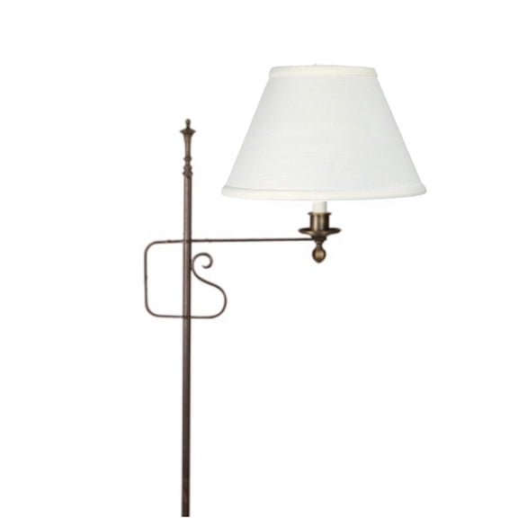 Eggshell Silk 8 Inch Clip On Lampshade Replacement