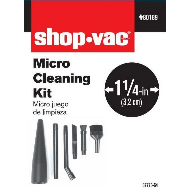 Shop-Vac® 1-1/4 inch diameter Cleaning Kit