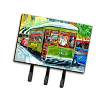 Carolines Treasures MW1152TH68 Street Car Leash or Key Holder Triple multicolor
