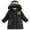 Black, variant on Tiijoy Big Boys Parka Coat Winter Jacket Thick Warm Puffer Hooded Outerwear, Sizes 7-8