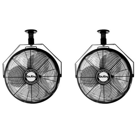 

Air King 18 1/16 HP 3-Speed Non-Oscillating Enclosed Ceiling Mount Fan (2 Pack)