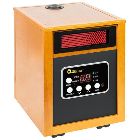 Calentador infrarrojo portátil Space Heater Dr. con humidificador de 1500 W
