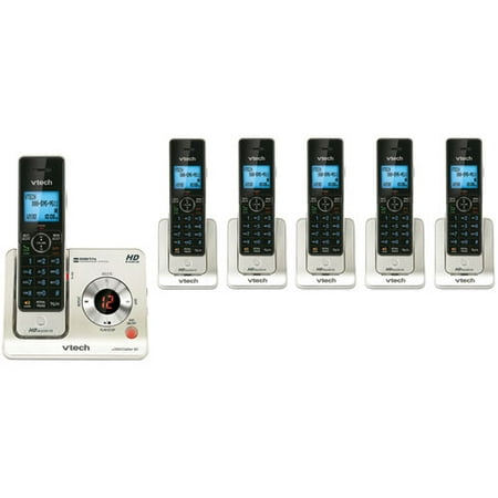 Cordless Office Phones - Vtech LS6425-3 + LS6405-3 Cordless Phone with 6 Handsets