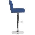 thumbnail image 5 of Ravello Contemporary Adjustable Height Barstool with Accent Nail Trim in Beige Fabric, 5 of 5