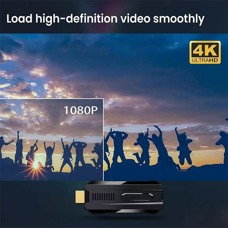 BOXPUT iATV Stick Q3 HDR Smart TV Stick with USB2.0 Android 10.0 TV Stick  Allwinner H313 Portable TV Stick 4K Android TV Stick