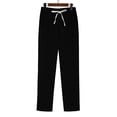 thumbnail image 4 of Bovemsi Casual Pants for Women Women's Printed Everyday Beach Trousers with Pockets, 4 of 9